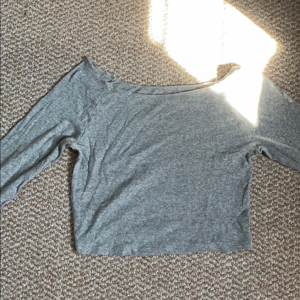 Wild Fable Long Sleeve Crop Top